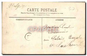 Old Postcard Azay le Rideau Chateau La Facade North