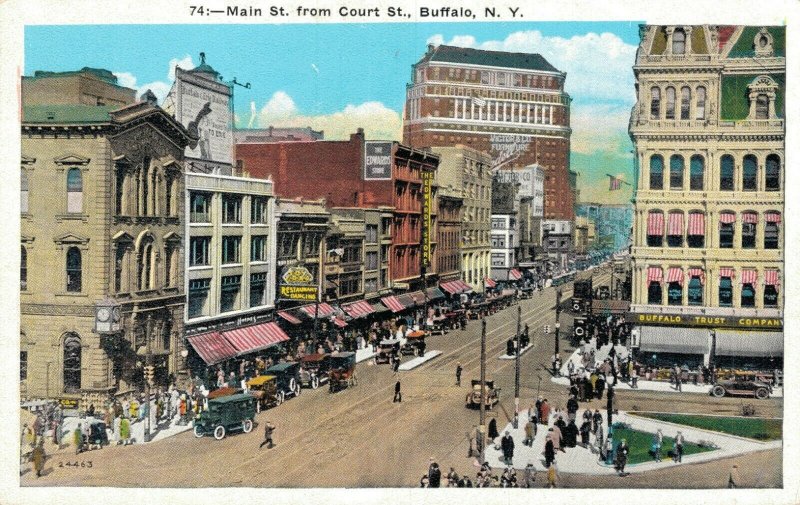 USA Main Street from Court Street New York City 06.76 