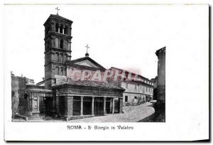 Old Postcard Roma S Giorgio in Velabro