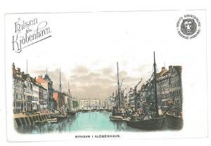 B82401 Denmark Kobenhavn Copenhagen Nyhavn litho perfect  front/back image