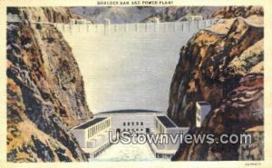 Power Plant in Hoover (Boulder) Dam, Nevada
