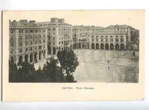 241120 ITALY SAVONA Piazza Paleocapa Vintage early postcard