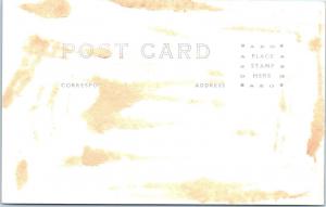 RPPC  MOSCOW, ID Idaho 2 Postcards: Administration Bldg & CAMPUS STEPS c1930s