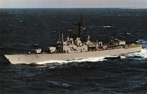 Postcard USS Schofield FFG-3 Guided Missile Fast Frigate 