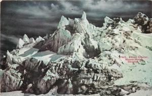 c1910 Printed Postcard; Elliott Glacier, Mt. Hood OR Hood River County Unposted