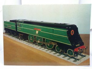 Vintage Postcard Model of West Country Class Steam Locomotive 1945 Southern Rail