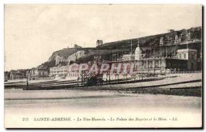 Old Postcard Sainte Adresse Le Havre Nice Palace of Regattas and Heve