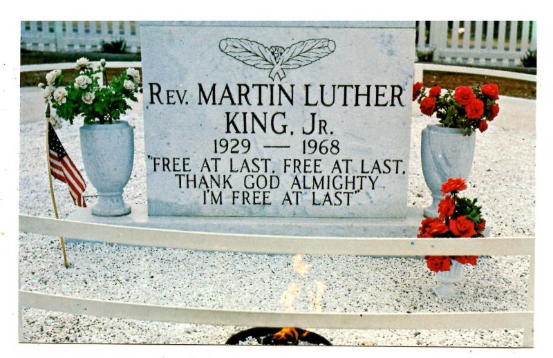 GA - Atlanta. Memorial to Rev. Dr. Martin Luther King, Jr.