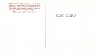 Vintage Postcard Silvermine Ancient New England Landmark Norwalk Connecticut CT