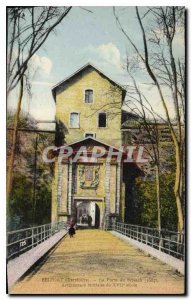 Old Postcard Belfort Territoire The door of Breisach