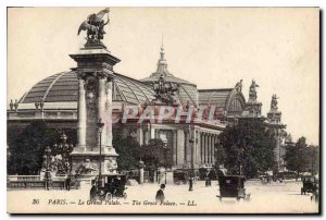 Postcard Old Paris Grand Palais