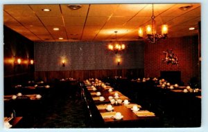 CAMANCHE, Iowa IA ~ Roadside STEAK INN SUPPER CLUB c1960s-70s  Postcard