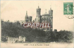 Old Postcard Lyon Fourviere N-D - the Apse