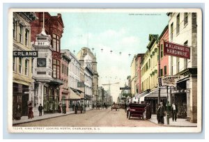 C1910 King Strett Charleston S.C. Postcard P173E