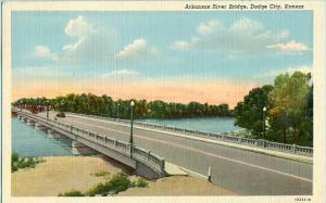 KS - Dodge City, Arkansas River Bridge