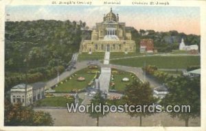 St Joseph's Oratory Montreal Canada 1930 Missing Stamp 
