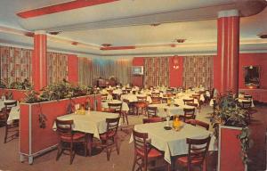Ann Arbor Michigan Elks Club Dining Room Interior Vintage Postcard K101612