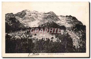 Old Postcard Monte Golden Corsica Corsica