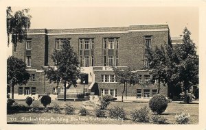 RPPC UNIVERSITY of MONTANA, Missoula MT ~ STUDENT UNION c1950s Hough Postcard