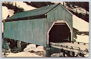 Bridges~Texas Creek Bridge In South East Alaska~Vintage Postcard