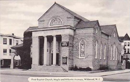 New Jersey Wildwood First Baptist Church DExter Press