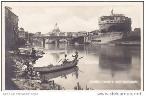 Italy Roma Rome Tevere e Castel Sant'Angelo