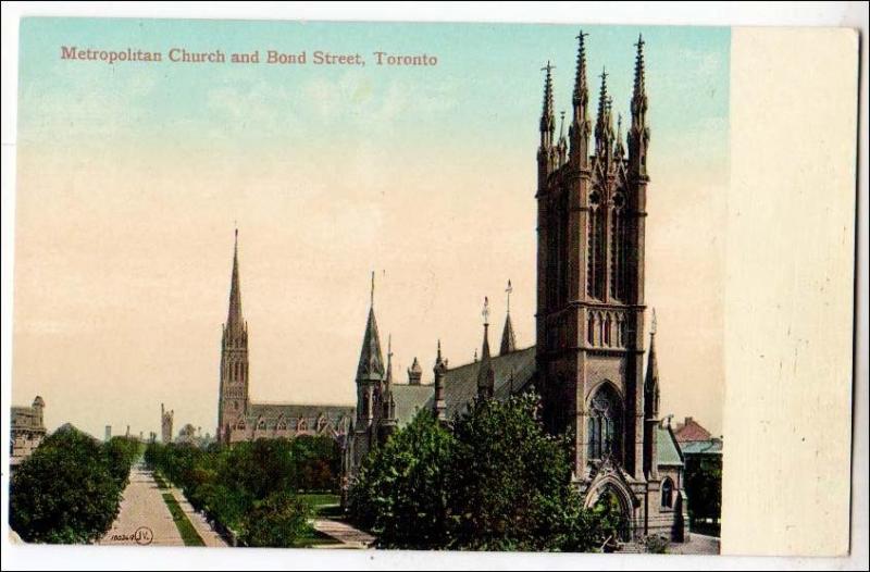 Canada - ON, Toronto. Metropolitan Church & Bond Street