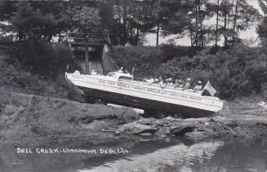 Wisconsin Dells Crossing Dell Creek Real Photo RPPC