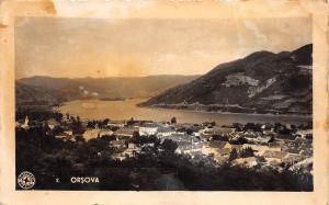 b71552  orsova  real photo   romania  mehedinti