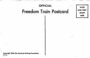 Freedom Train, American Heritage Foundation F.T.-2