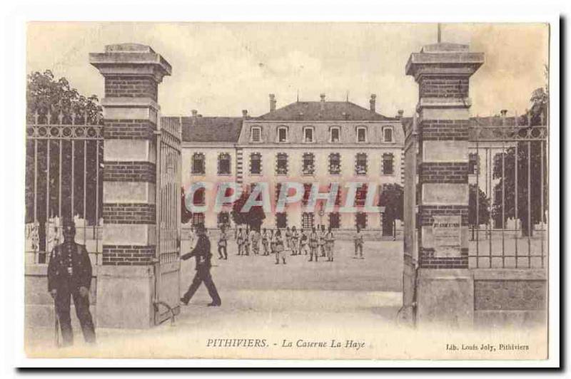 Pithiviers Postcard Old Barracks The Hague