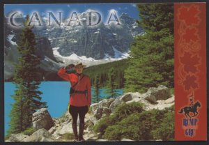 Canada RCMP Some of the dramatic Mountain Scenery Canadian Rockies Cont'l