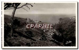 Cerbere - Panoramic View - Old Postcard