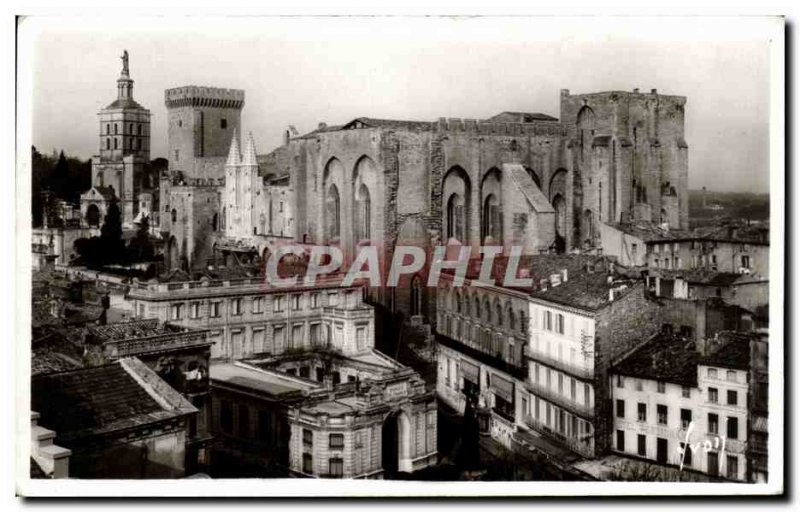 Old Postcard Avignon The Popes' Palace