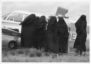 Lamu Manda Island Women Muslim Fashion At Airstrip Kenya Africa Vintage Press...