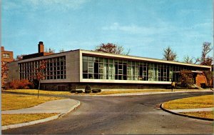 Vtg New York NY Graham Dining Hall Syracuse University Postcard