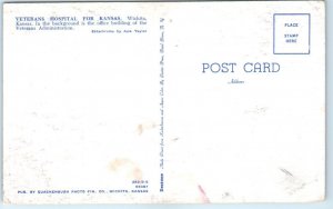 Postcard - Veterans Hospital For Kansas - Wichita, Kansas