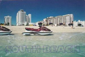 Florida Miami South Beach With Loews Resort In Background