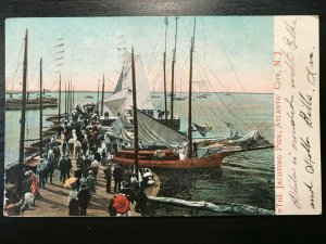 Vintage Postcard 1907 The Yachting Pier Atlantic City New Jersey