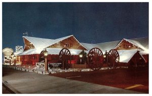 Clearman's North Woods in Restaurant & Bar San Gabriel CA Postcard c1970