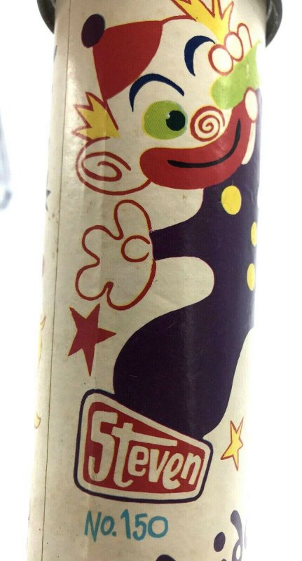 Vintage Steven Kaleidoscope, 1980 Circus Theme Ages 5 and Up Clown Dog