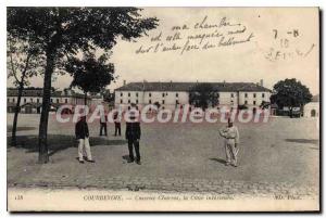 Postcard Old Barracks Courbevoie Carras The Inner Court