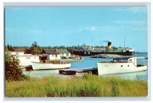 Vintage Tobermory To South Bay Mouth Manitolin Island Ontario. Postcard P90E