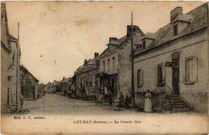 CPA LOEUILLY - La Grande Rue (514765)