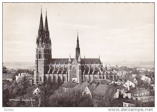 RP, Partial View, Domkyrkan, Uppsala, Sweden, 1920-1940s