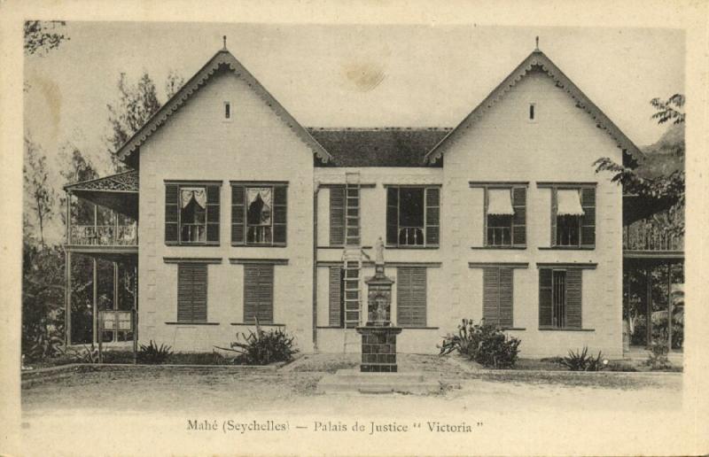 seychelles, MAHE, Palais de Justice Victoria (1899)