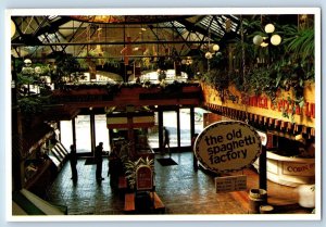 Salt Lake City Utah Postcard Trolley Square Interior View 1960 Vintage Unposted