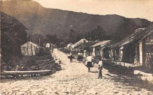 Oia Spain R Mella Real Photo Antique Postcard J49406