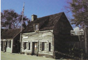 The Oldest Cedar Wooden School House on Original Site San Augustine Florida