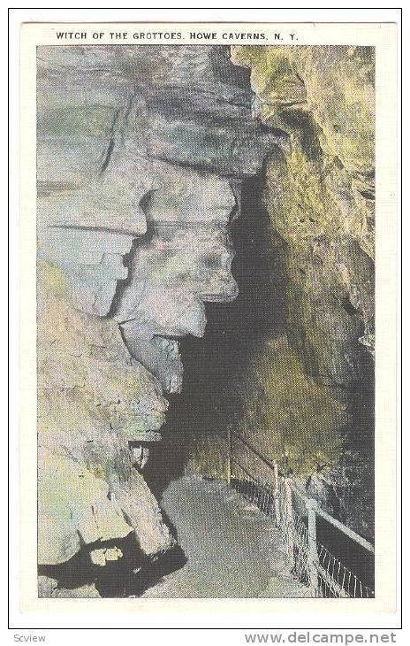 Witch Of The Grottoes, Howe Caverns, New York, 30-40s